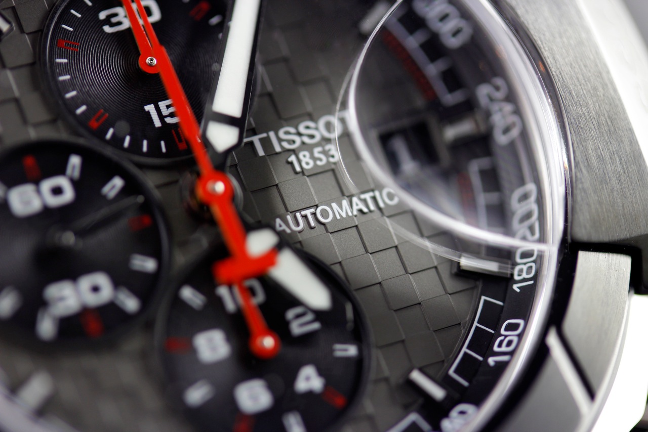 Tissot MotoGP Watch Dial close