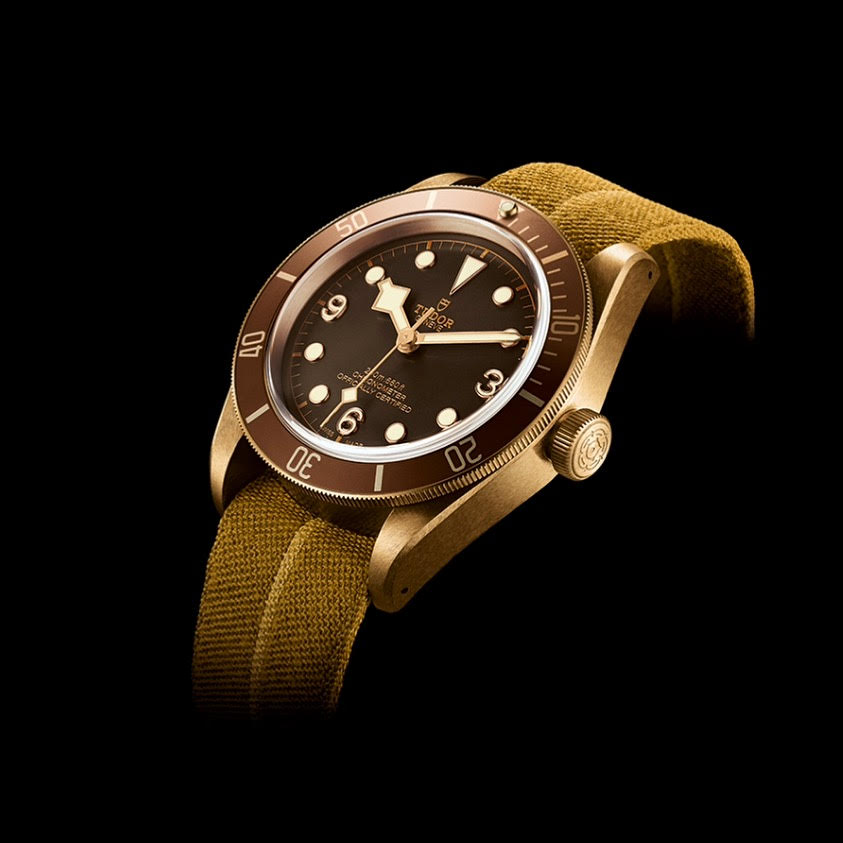 Tudor's new Bronze Heritage is one people will be queuing up for. 